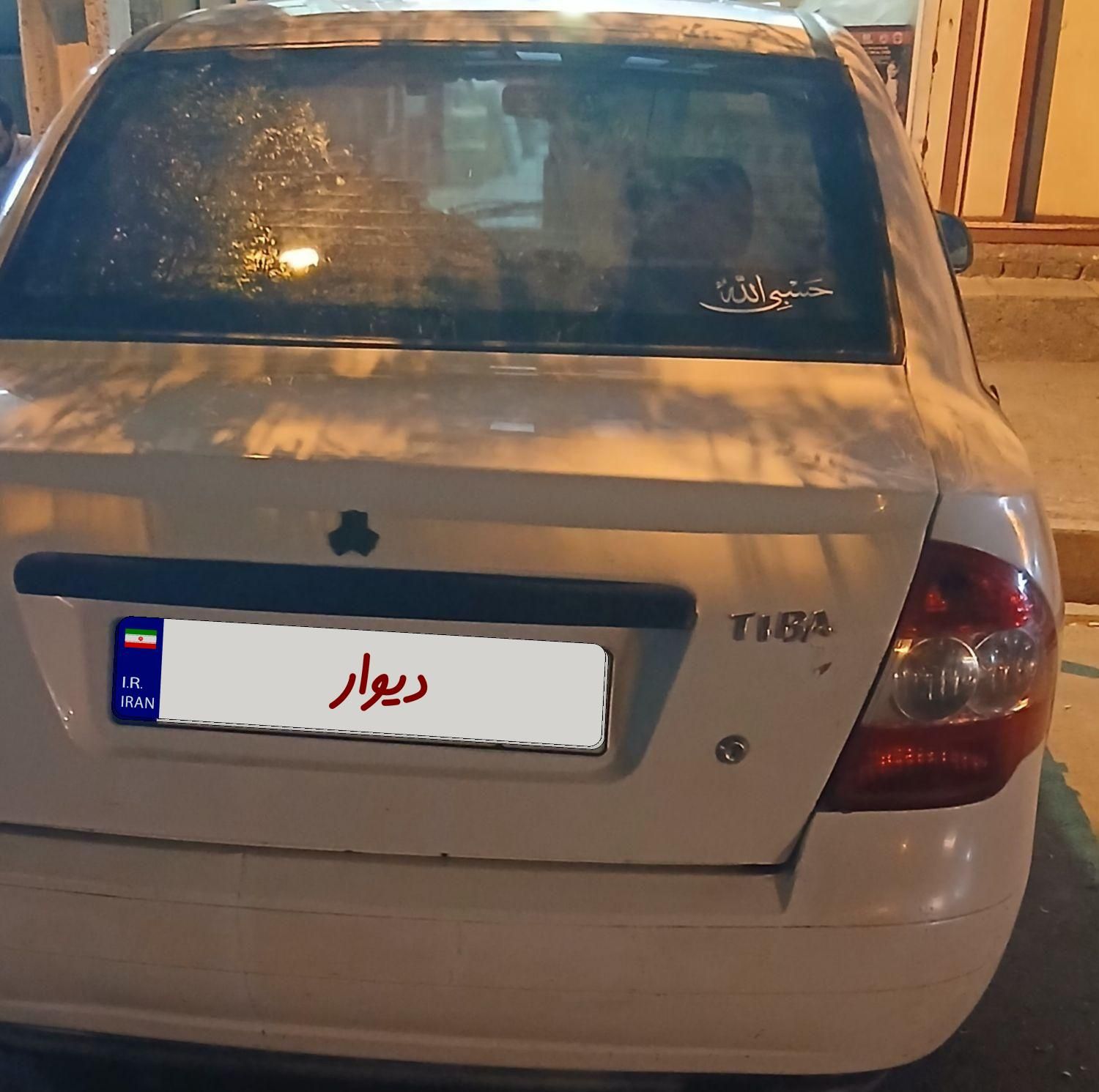 تیبا صندوق دار EX دوگانه سوز - 1391