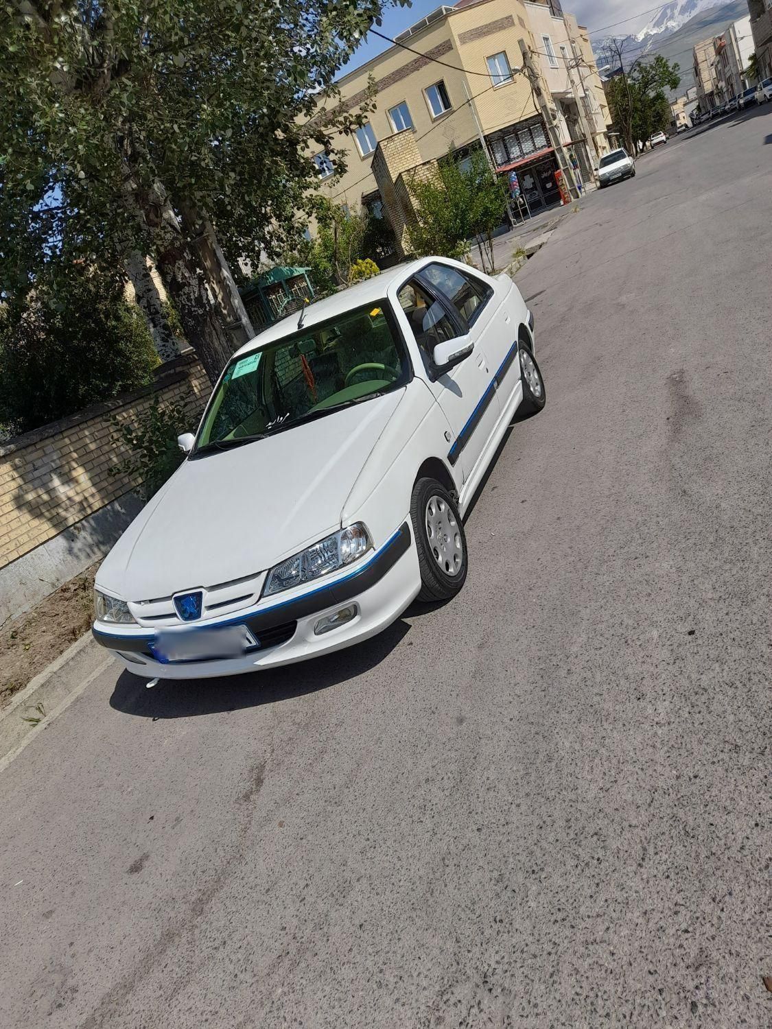 پژو پارس دوگانه سوز - 1387