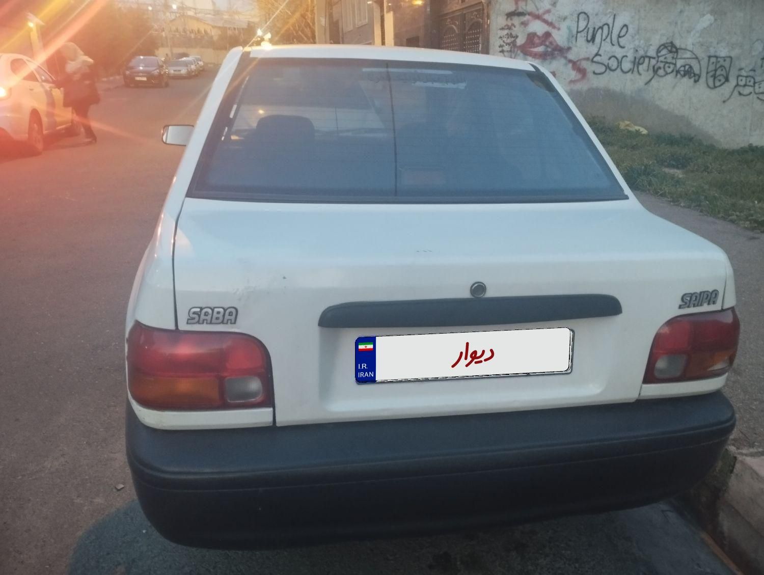 پراید صبا بنزینی - 1387