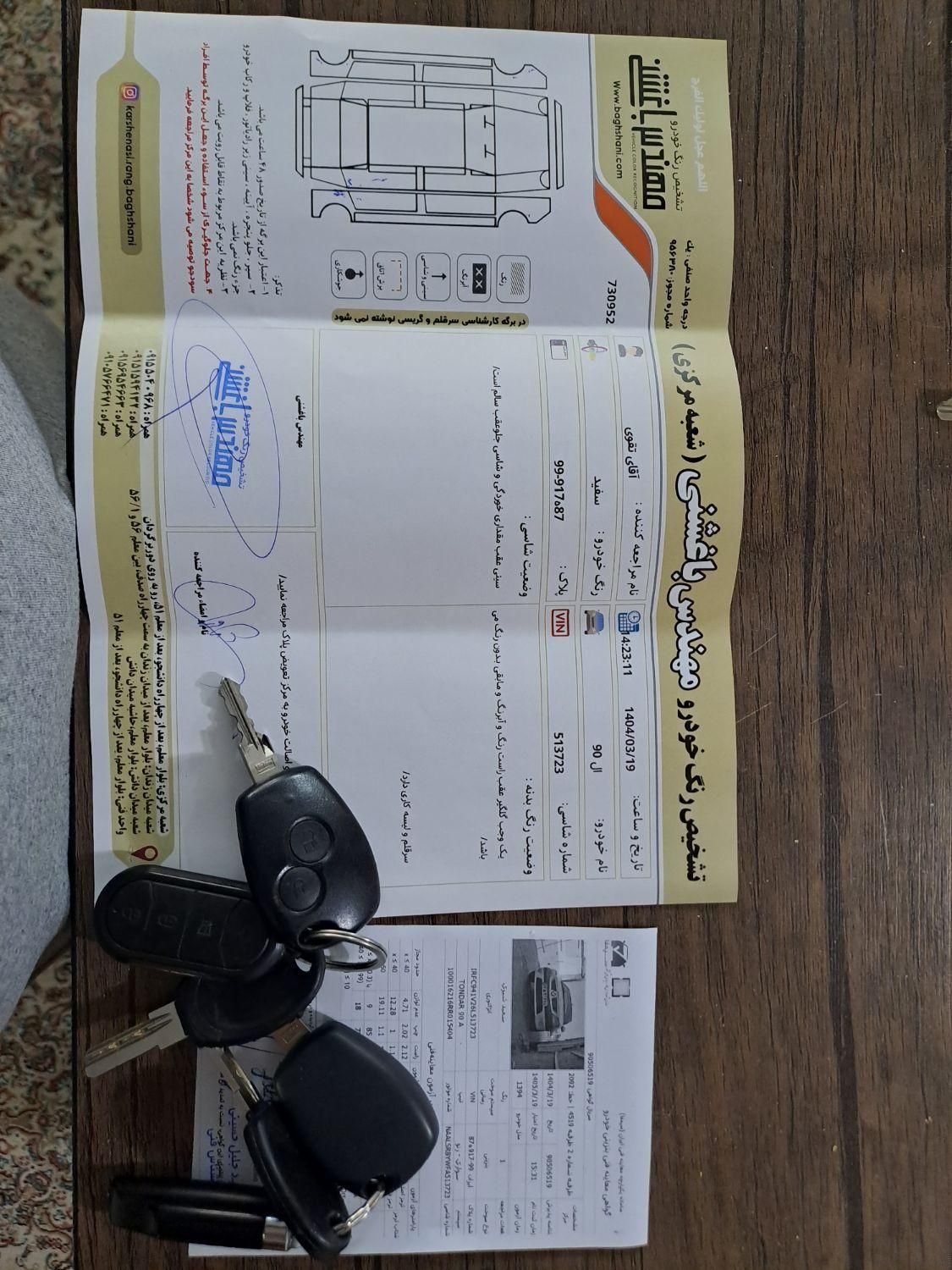 رنو تندر 90 اتوماتیک - 1394