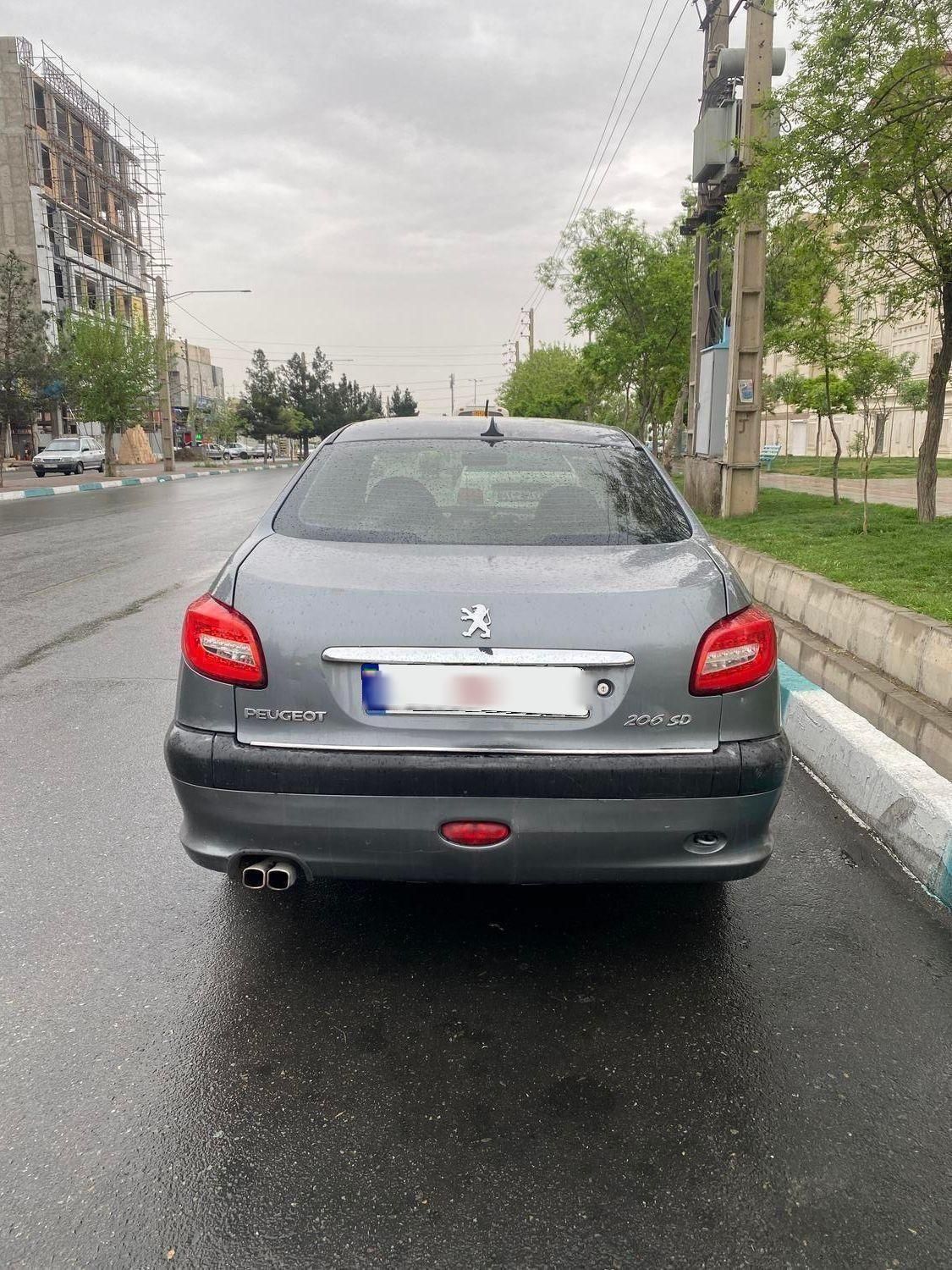 پژو ۲۰۶ صندوق دار v2 - 1388