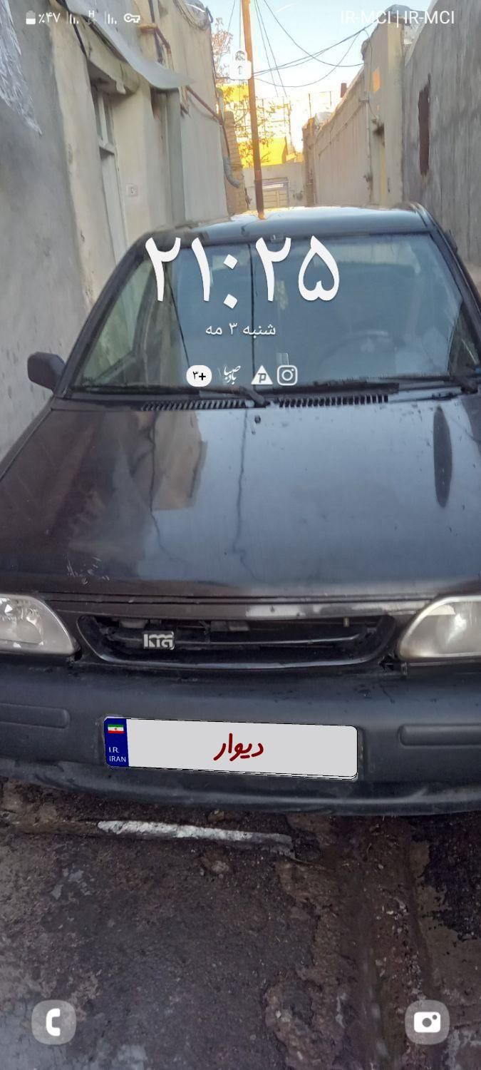 پراید صبا بنزینی - 1381