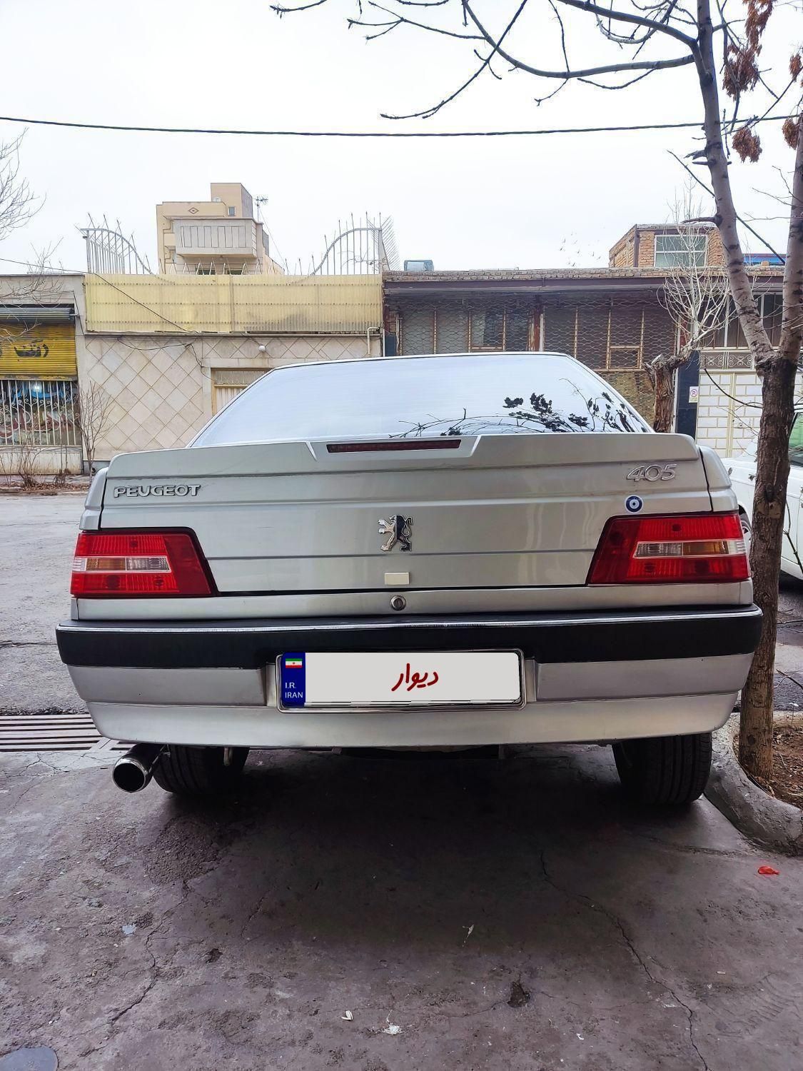 پژو 405 SLX بنزینی  XU7 - 1389