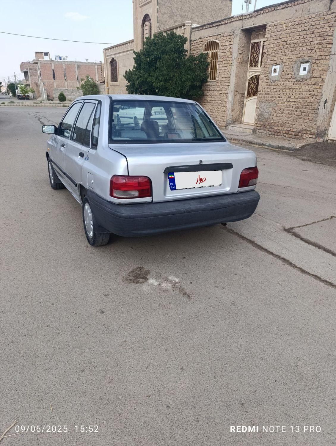 پراید صبا بنزینی - 1387