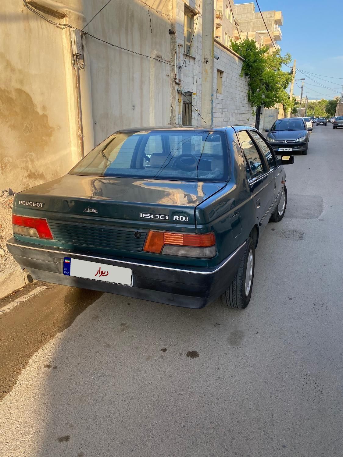 پژو آردی دوگانه سوز CNG - 1382