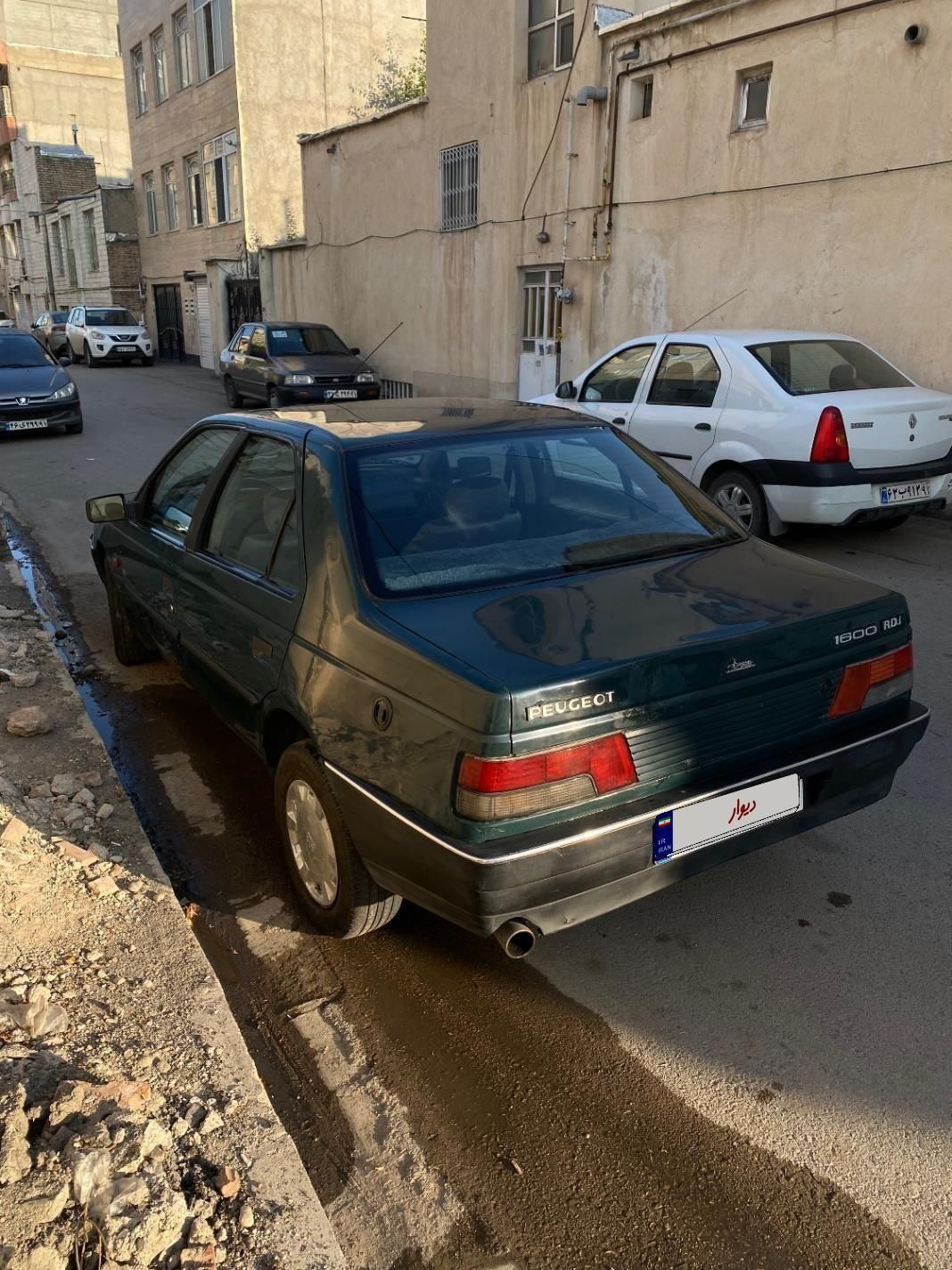 پژو آردی دوگانه سوز CNG - 1382