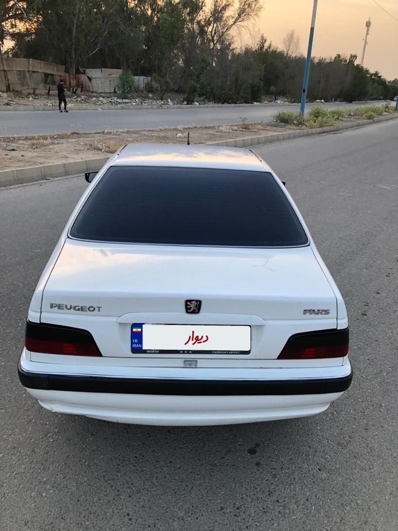 پژو پارس دوگانه سوز - 1386