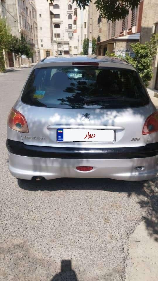 پژو 206 تیپ 2 - 1384
