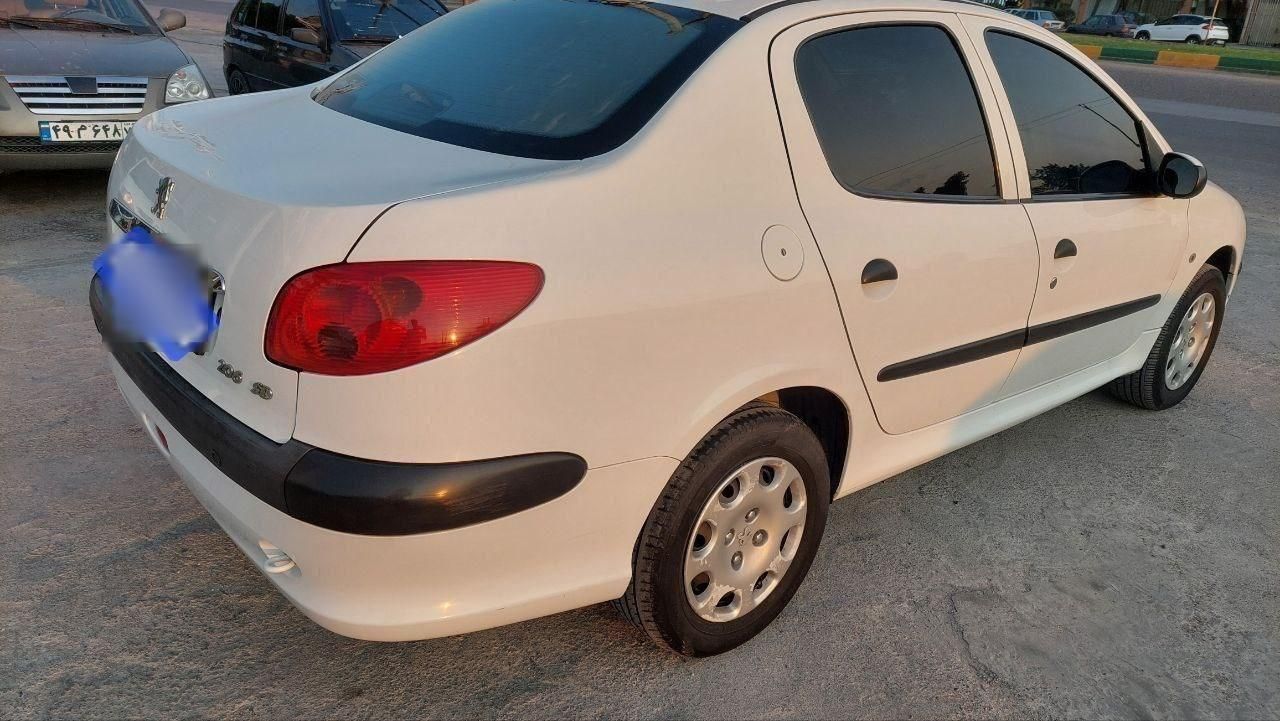 پژو ۲۰۶ صندوق دار v8 - 1394