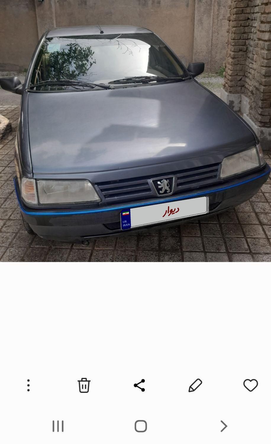 پژو 405 GLX - دوگانه سوز - 1397