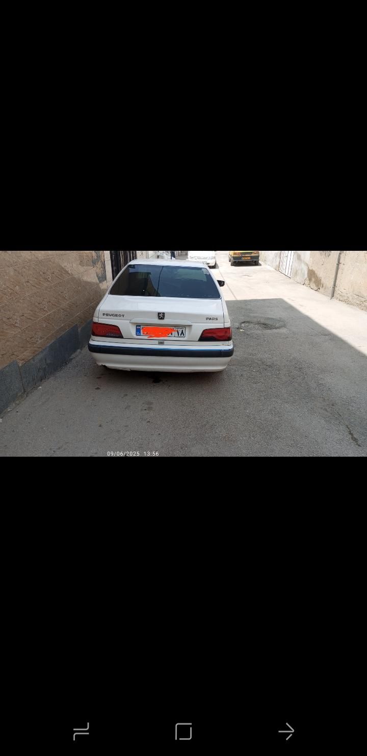 پژو پارس دوگانه سوز - 1389