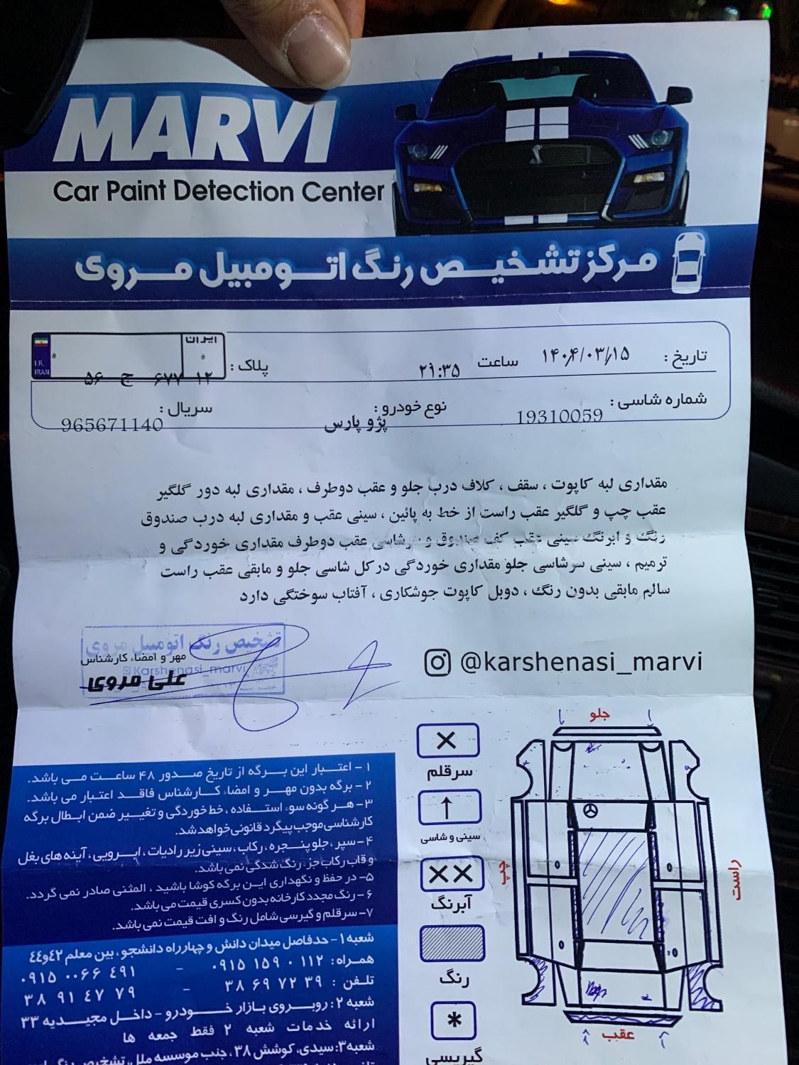 پژو پارس ELX-XU7P سفارشی - 1384