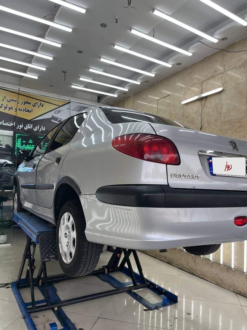 پژو ۲۰۶ صندوق دار v1 - 1390