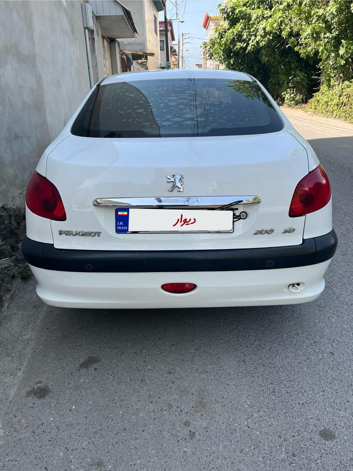 پژو ۲۰۶ صندوق دار v8 - 1397