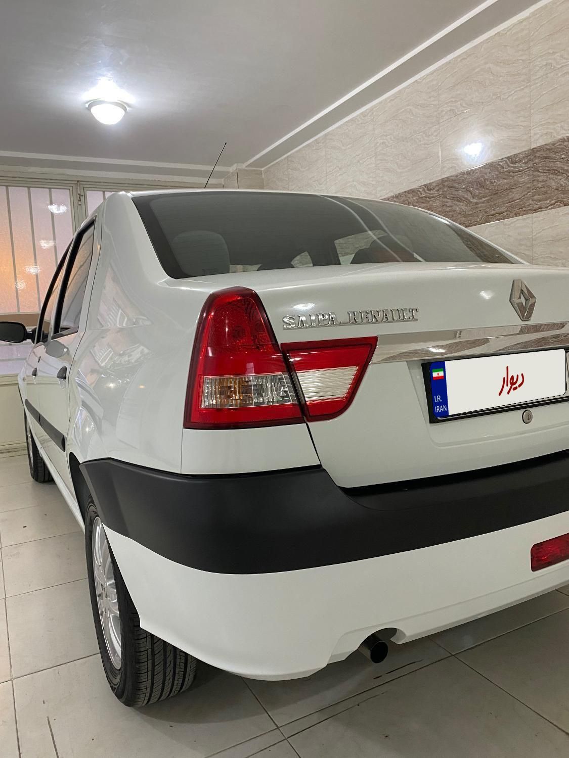 رنو پارس تندر گیربکس JHQ + مولتی مدیا - 1398