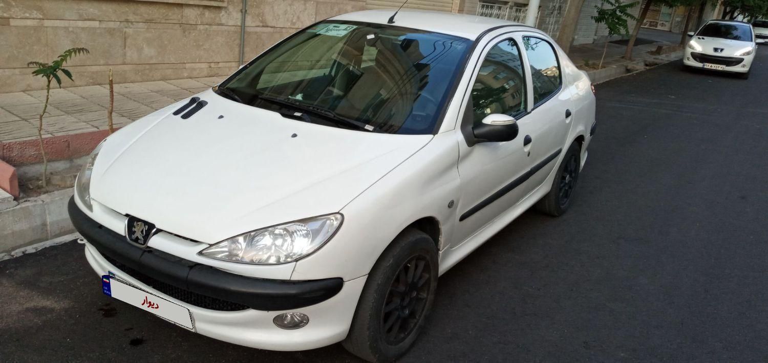 پژو ۲۰۶ صندوق دار v20 - 1387