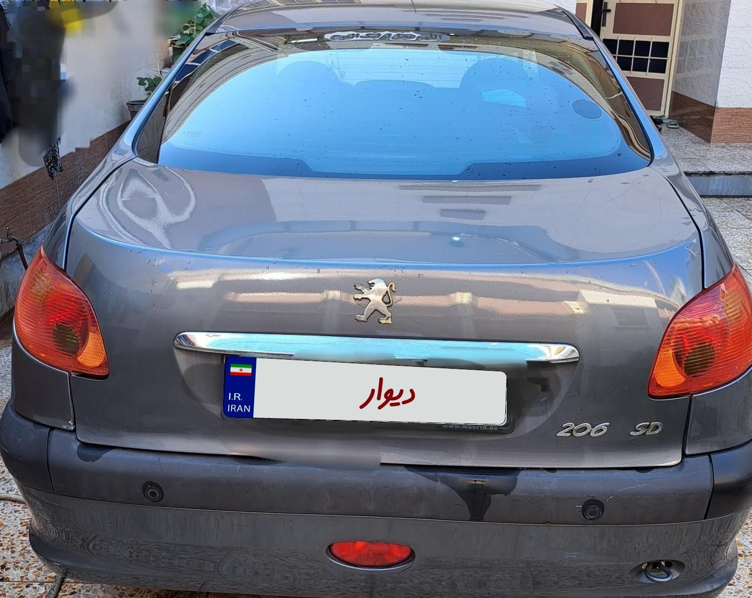 پژو ۲۰۶ صندوق دار v8 - 1393