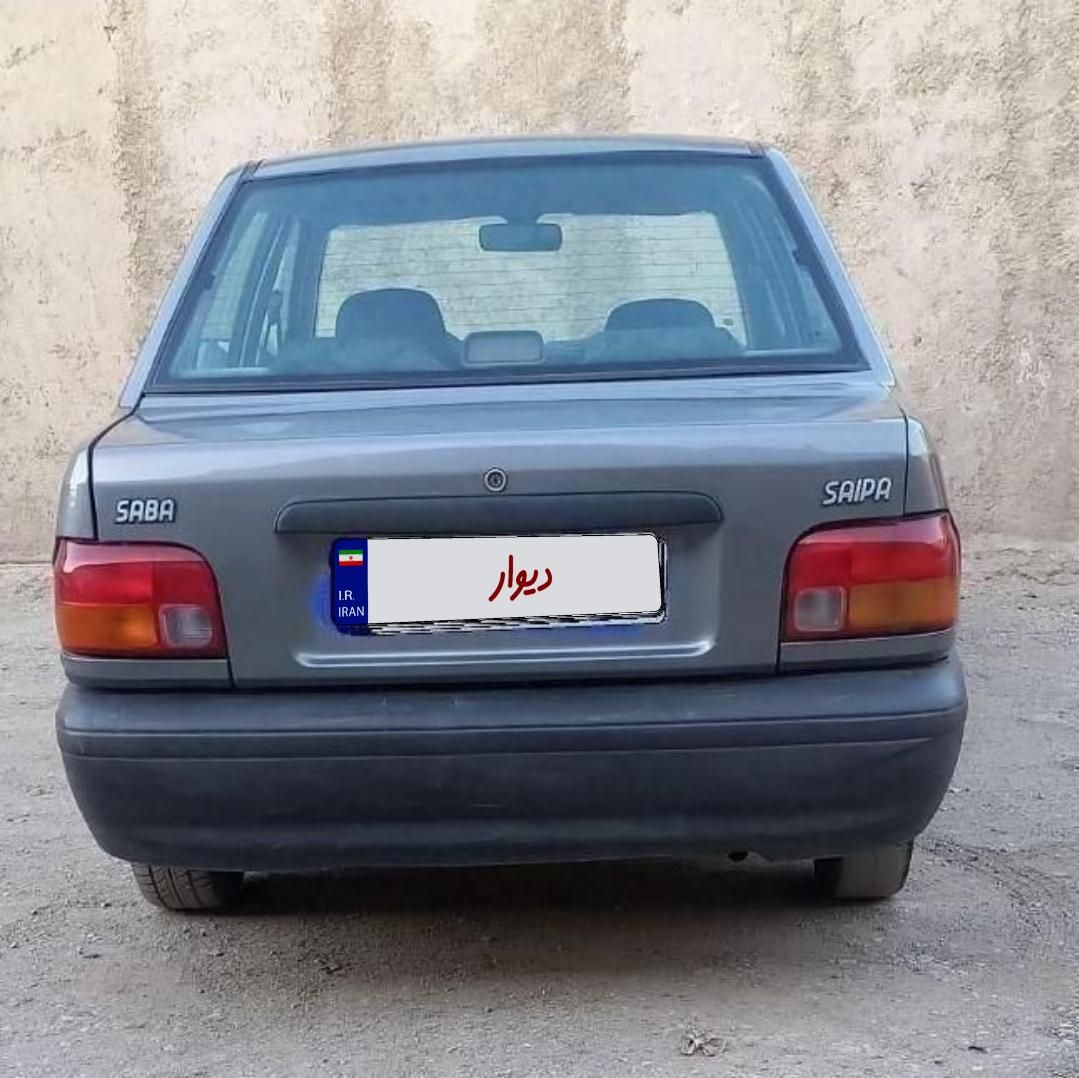 پراید صبا بنزینی - 1387