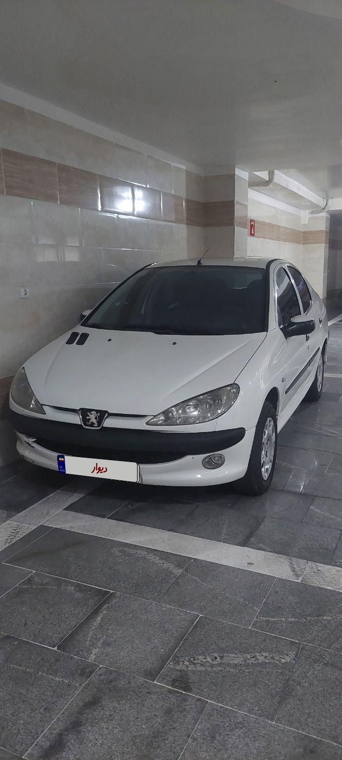 پژو ۲۰۶ صندوق دار v8 - 1387