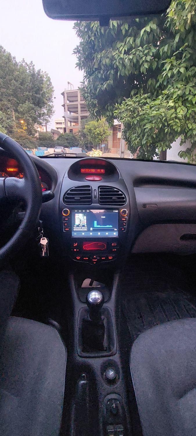 پژو ۲۰۶ صندوق دار v8 - 1387
