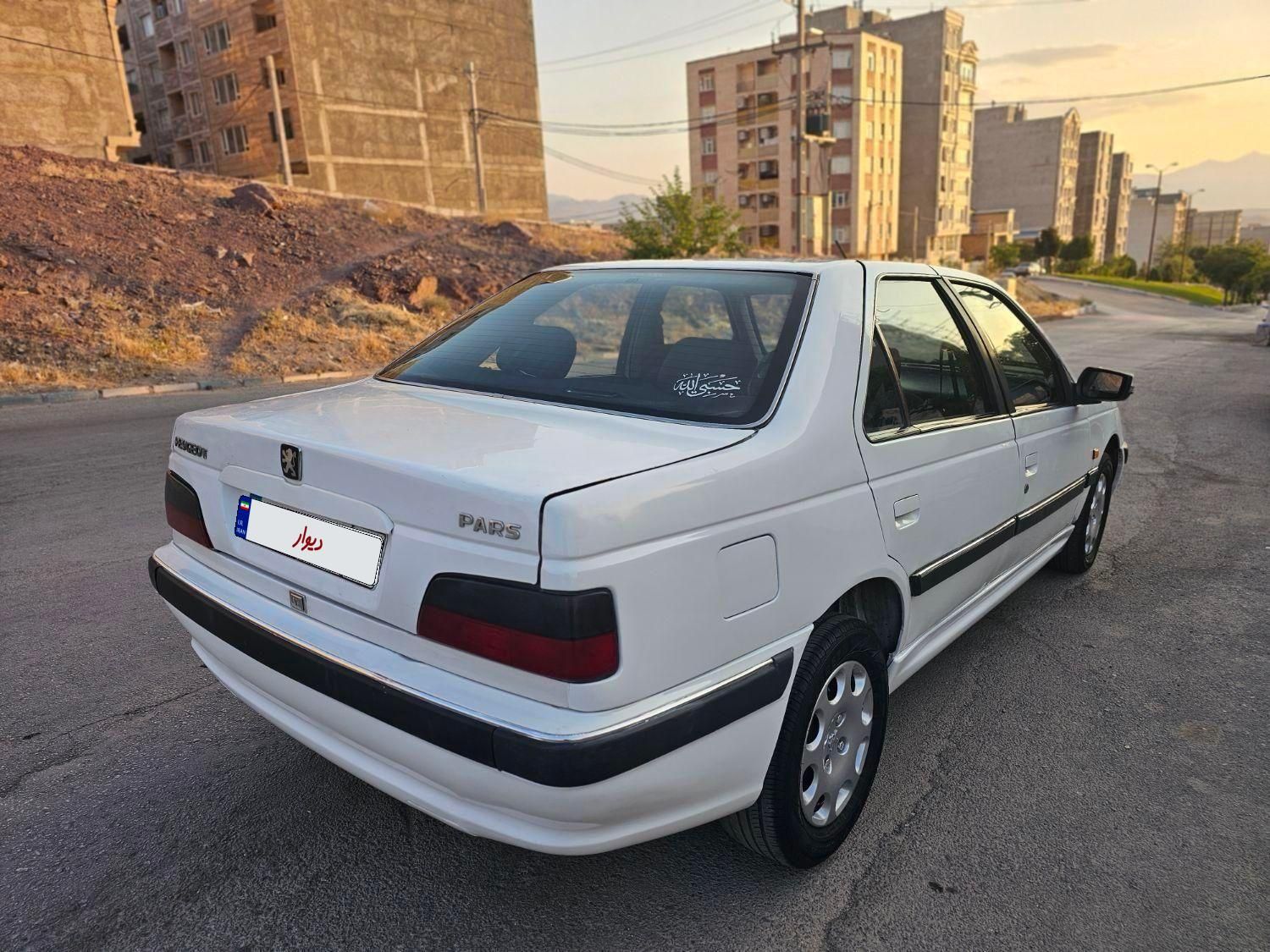 پژو پارس دوگانه سوز - 1389
