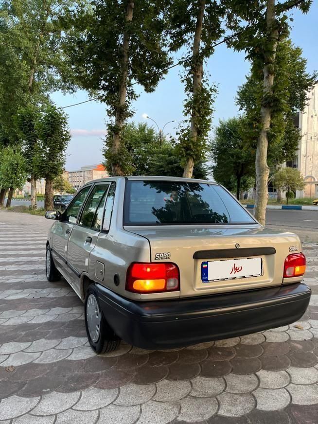 پراید صبا بنزینی - 1386