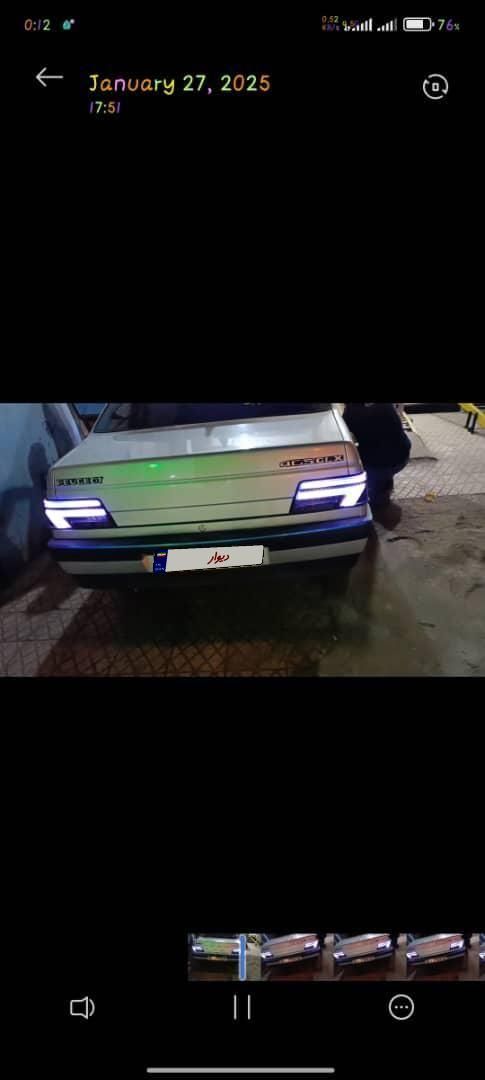 پژو 405 GLX - دوگانه سوز - 1396
