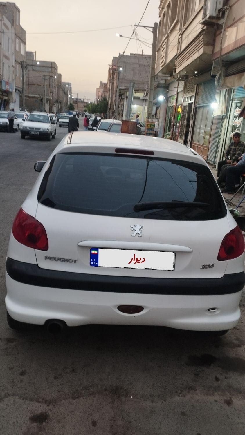 پژو 206 تیپ 3 - 1388