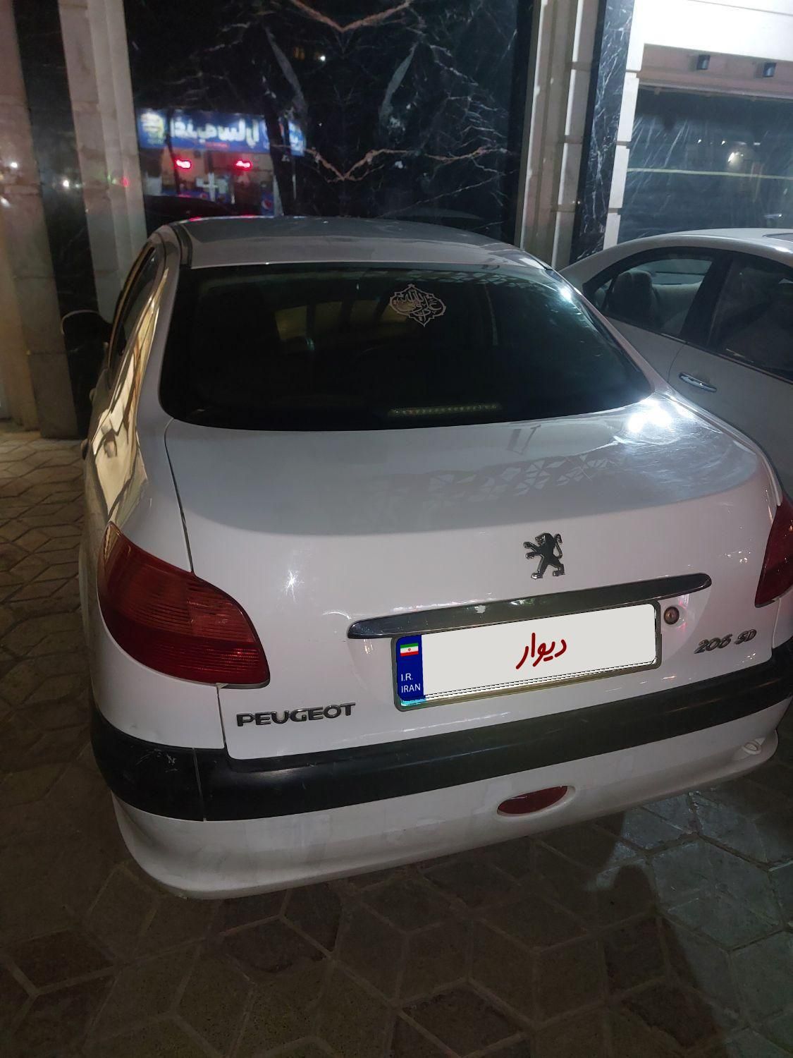 پژو ۲۰۶ صندوق دار v9 - 1390