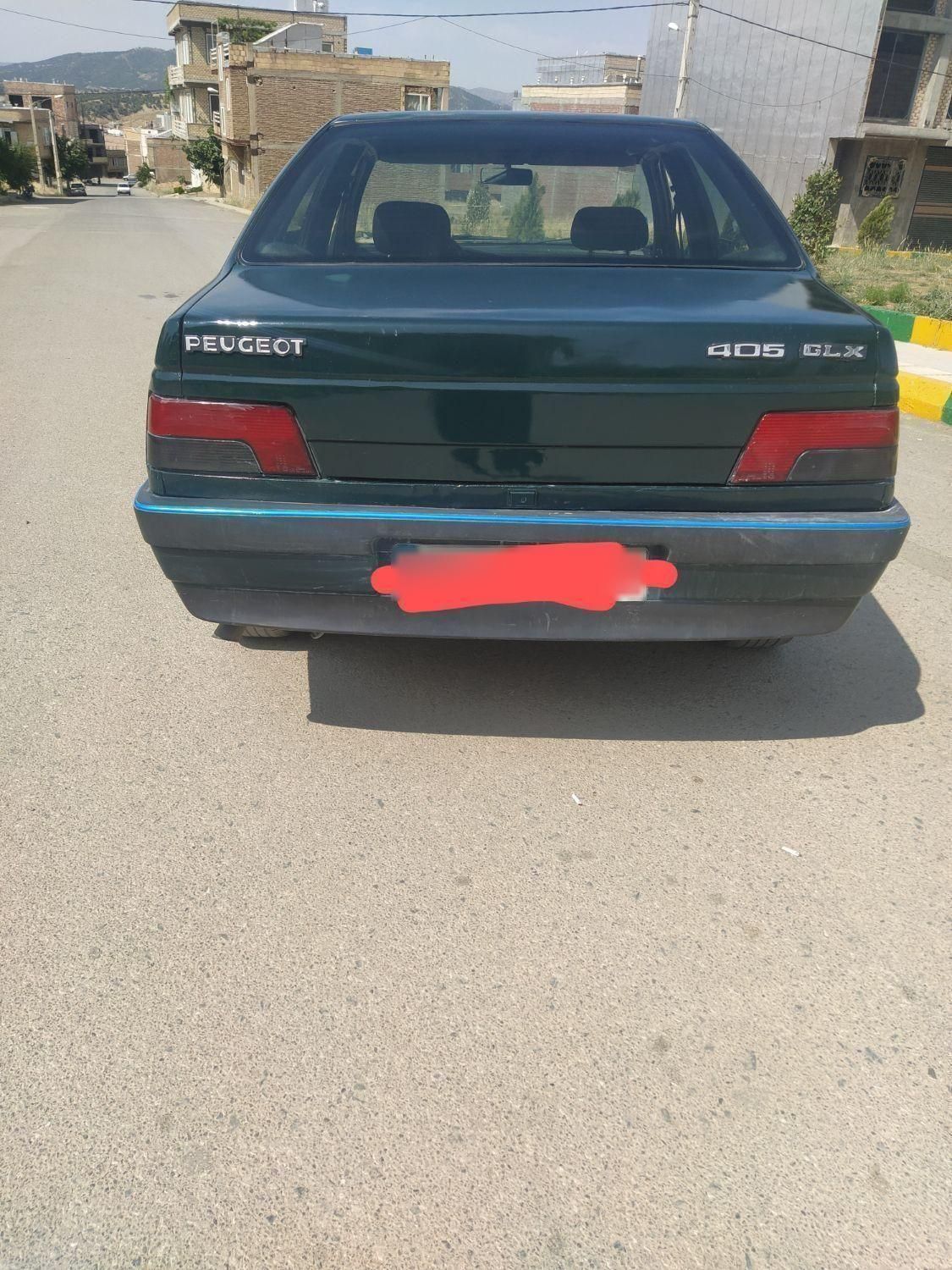 پژو 405 GLX - دوگانه سوز - 1381