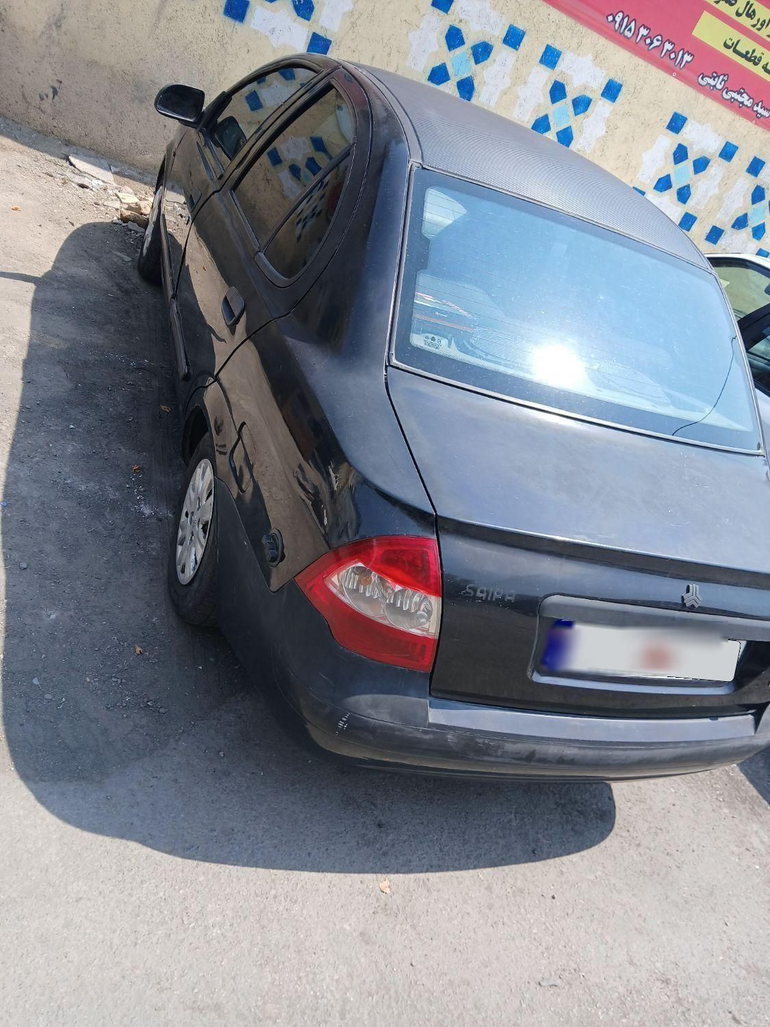 تیبا صندوق دار EX دوگانه سوز - 1391
