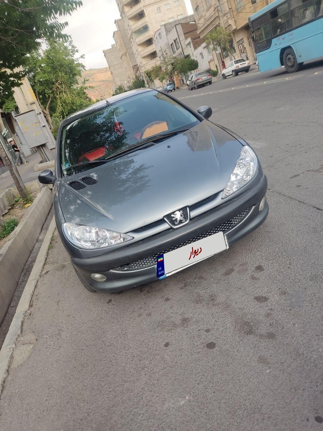 پژو ۲۰۶ صندوق دار v8 - 1387