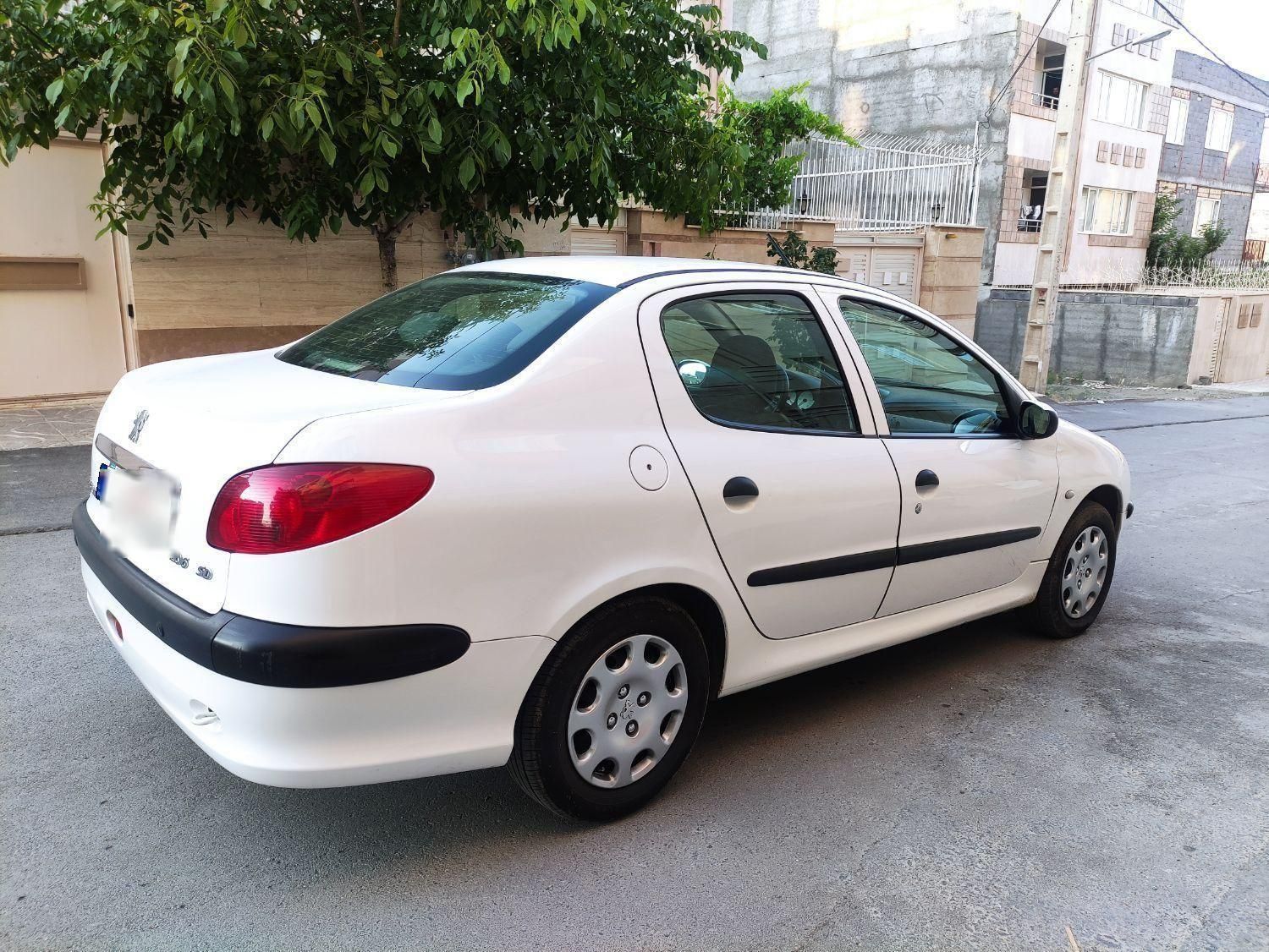 پژو ۲۰۶ صندوق دار v8 - 1394