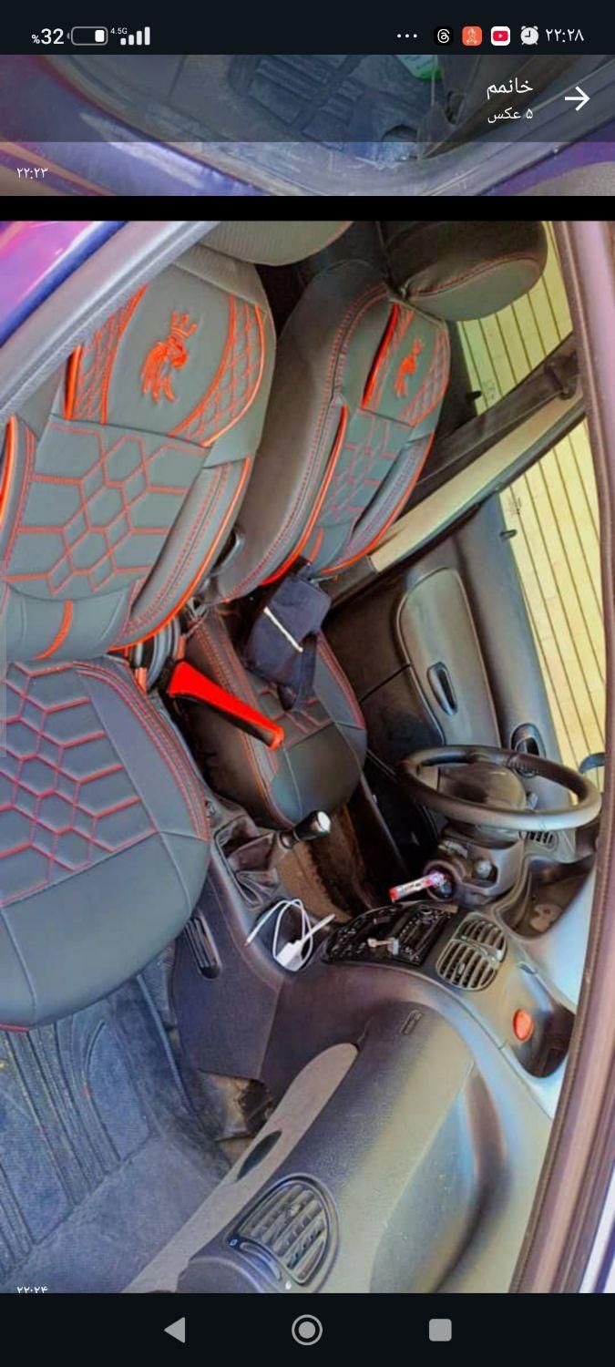 پژو ۲۰۶ صندوق دار v8 - 1390