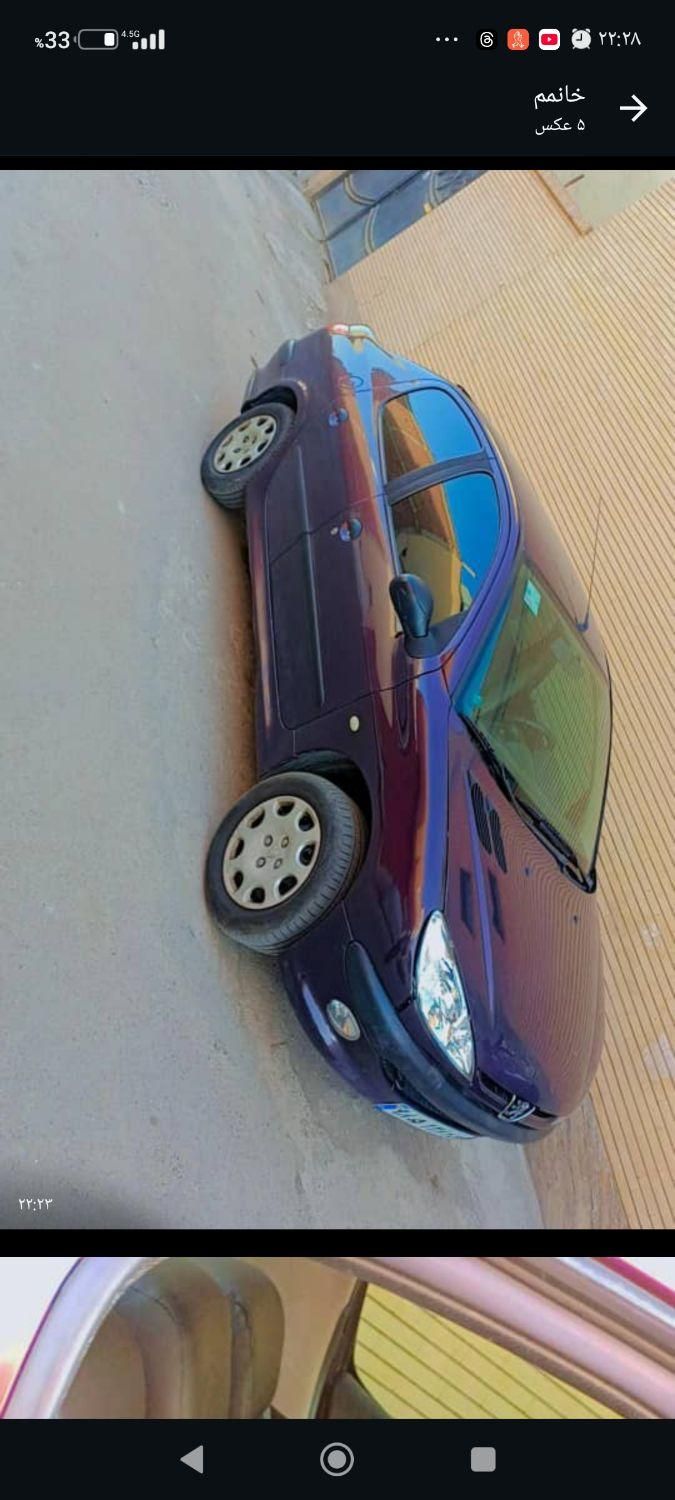 پژو ۲۰۶ صندوق دار v8 - 1390