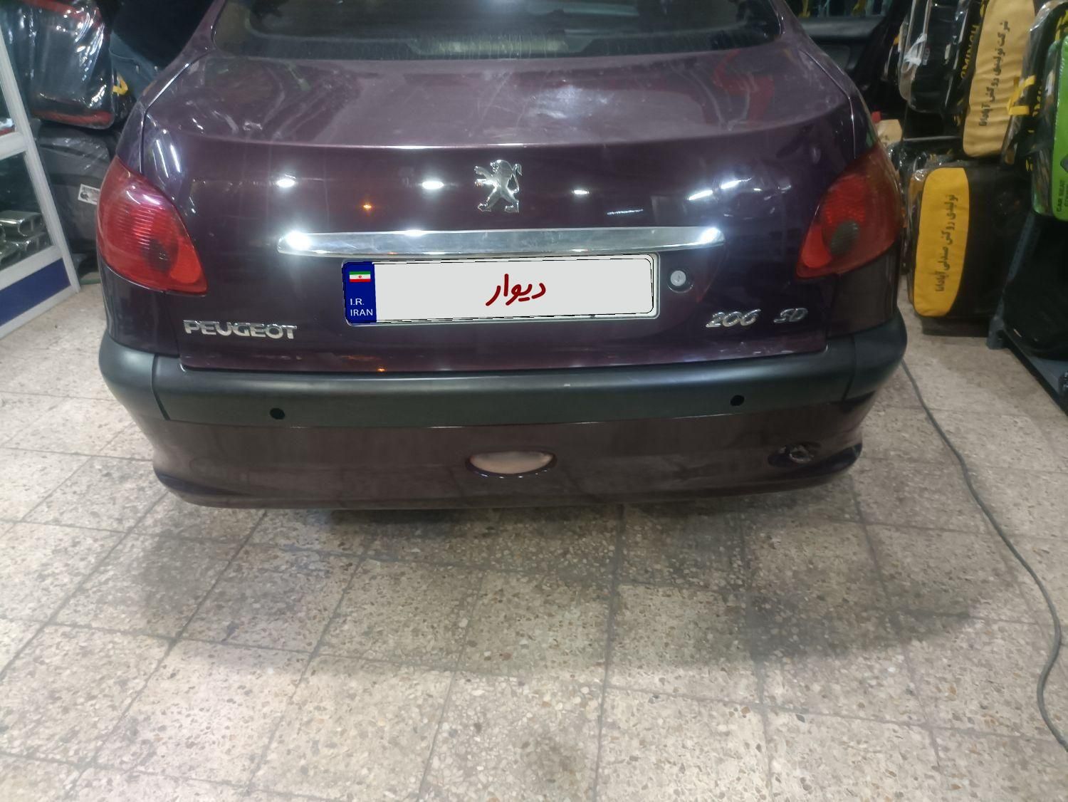 خودرو پژو، ۲۰۶ صندوق دار آگهی ann_18641986