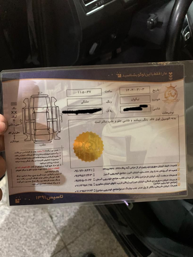 فولکس تیگوان فول - 2018