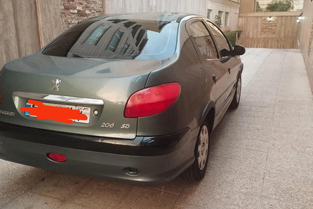 پژو ۲۰۶ صندوق دار v2 - 1387