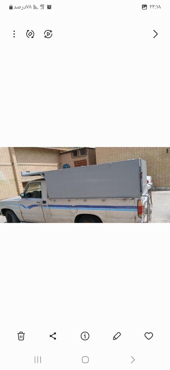 مزدا وانت تک کابین دنده‌ای - 1388