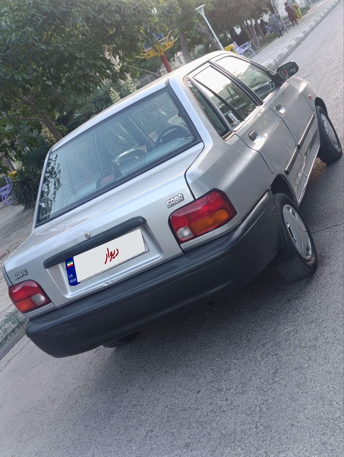 پراید صبا بنزینی - 1386
