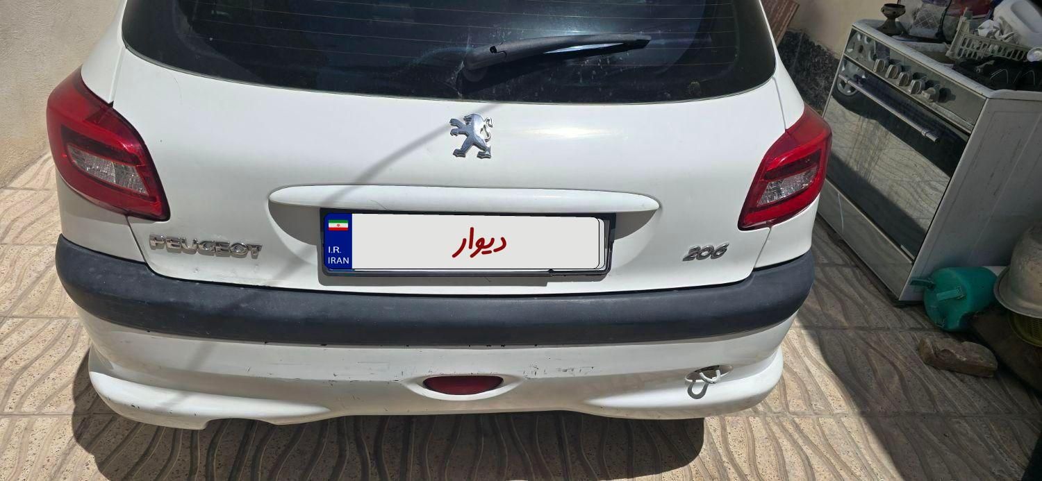 پژو 206 تیپ 2 - 1381