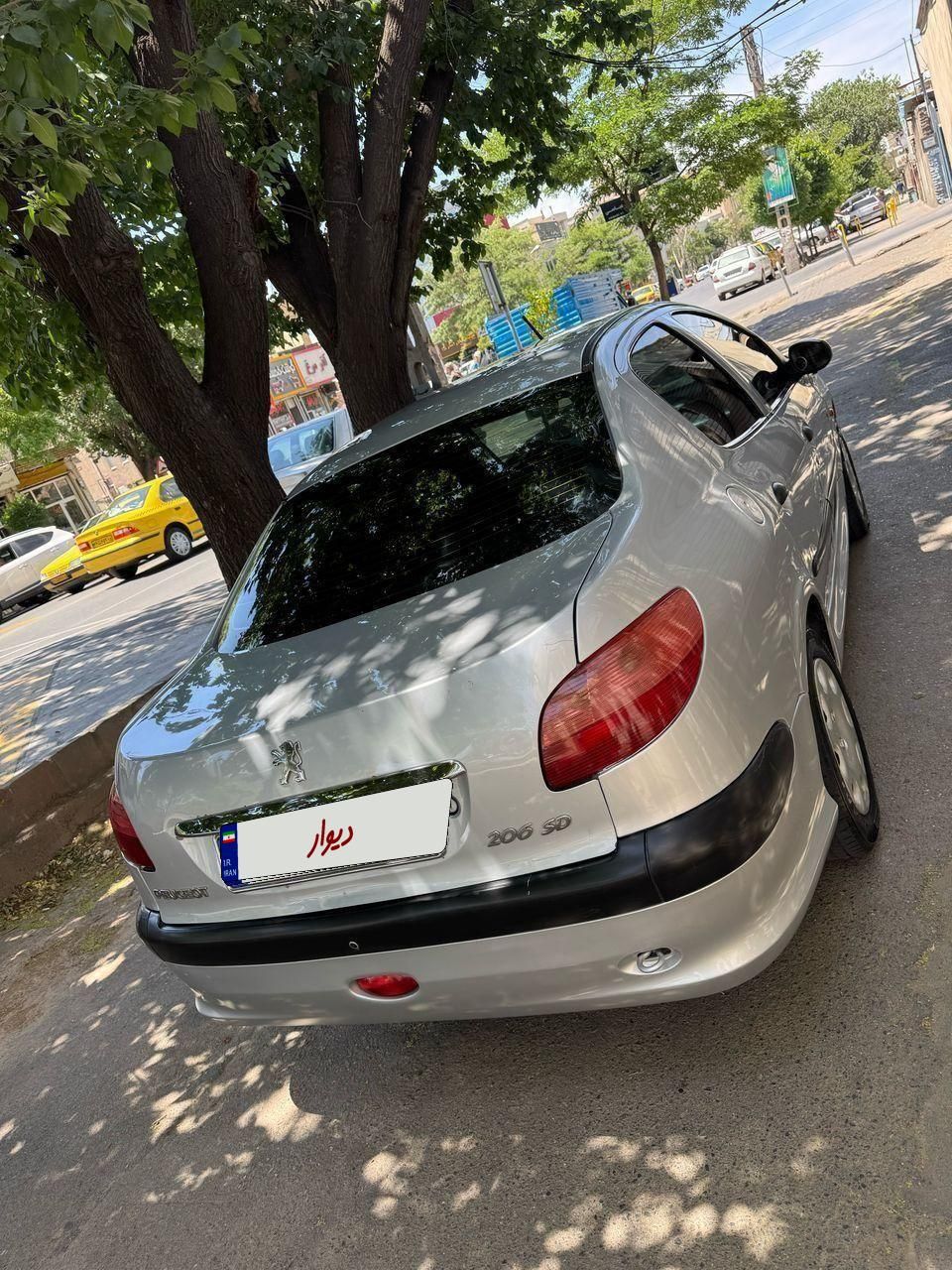 پژو ۲۰۶ صندوق دار v2 - 1387