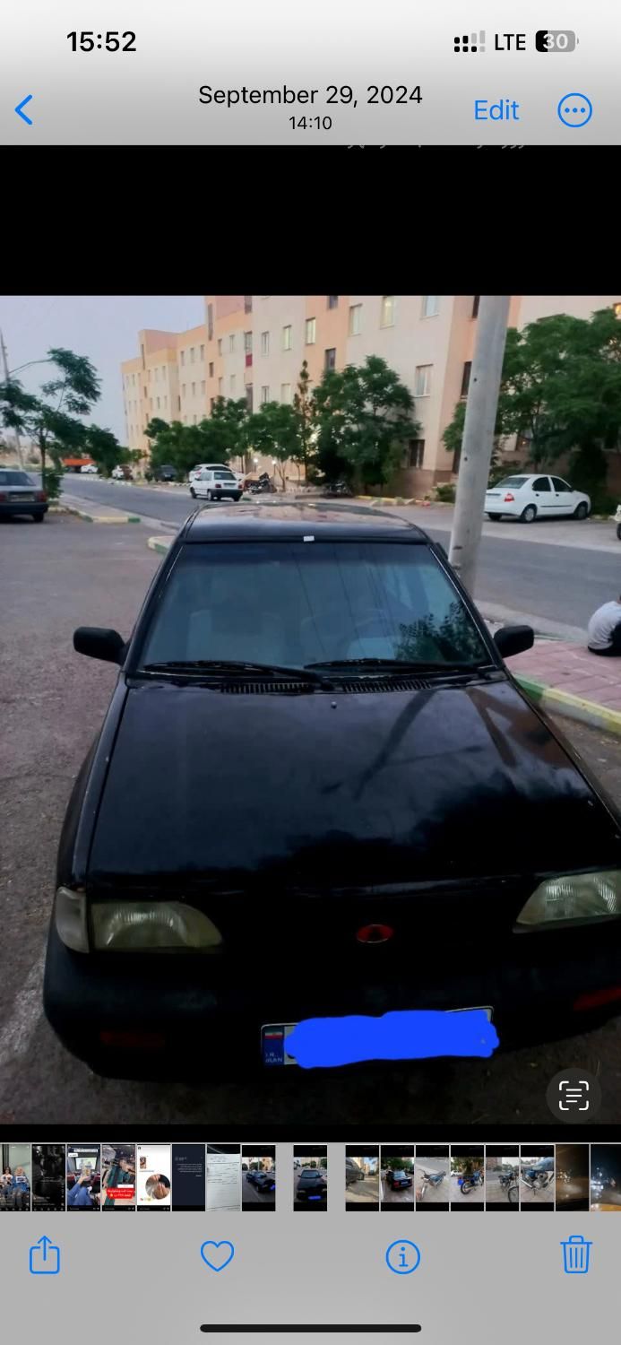 پراید صبا بنزینی - 1383