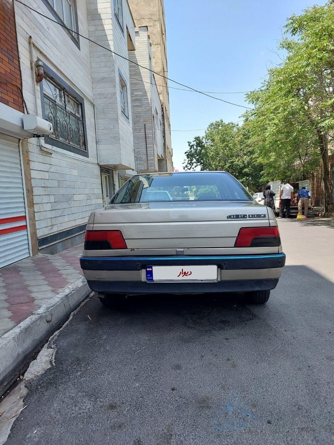 پژو 405 GLX - دوگانه سوز - 1386