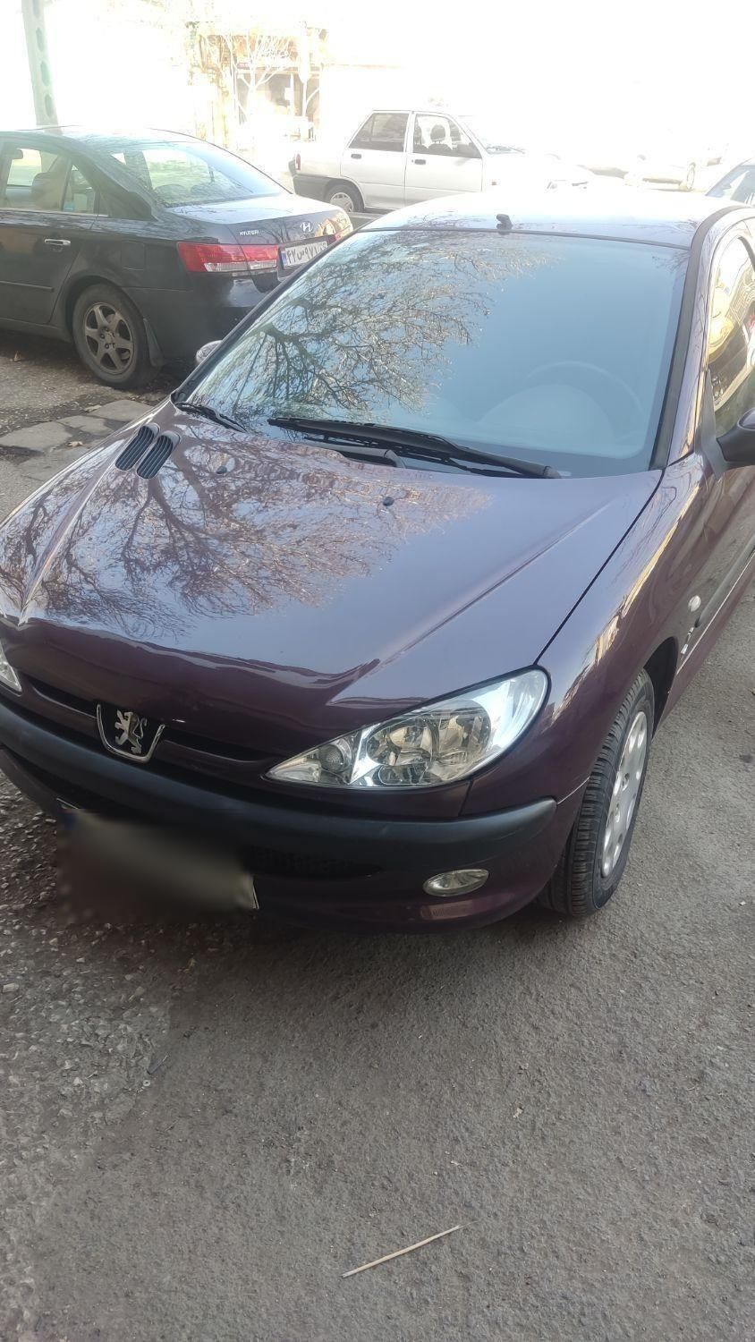 پژو ۲۰۶ صندوق دار v8 - 1396