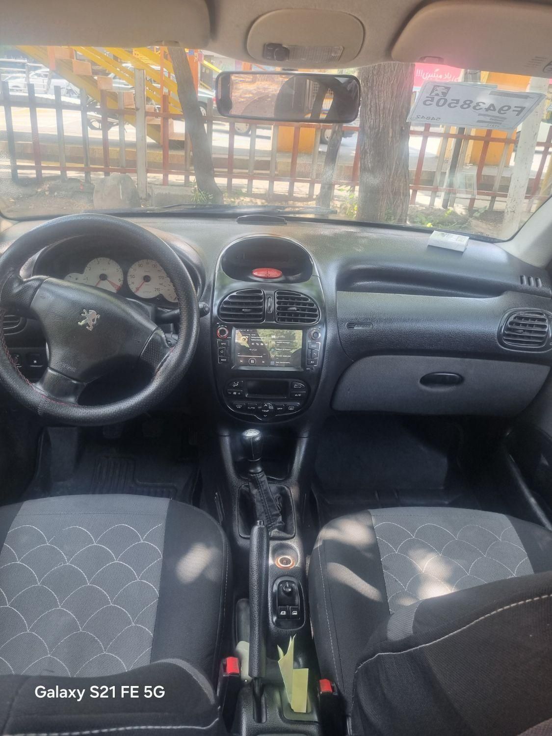 پژو ۲۰۶ صندوق دار v8 - 1390