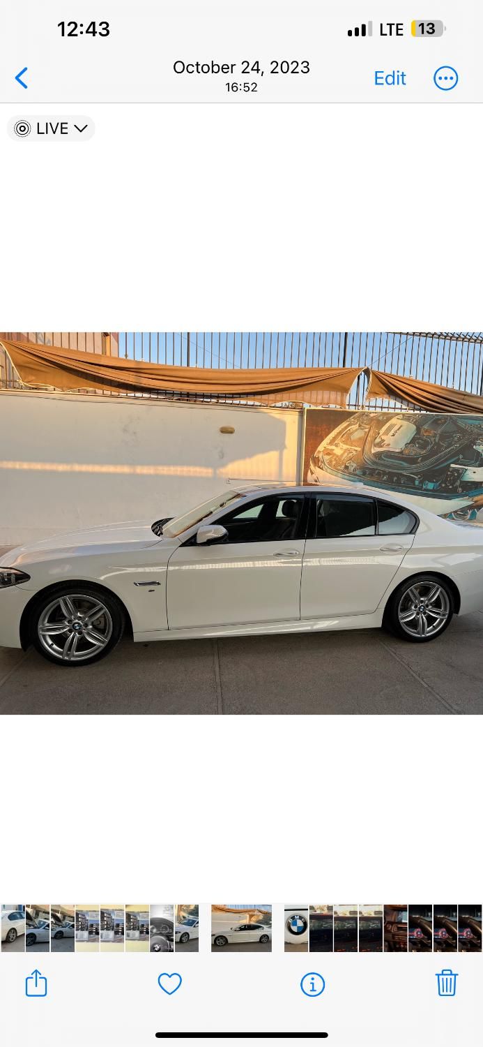 ب ام و سری 5 528i - 2014