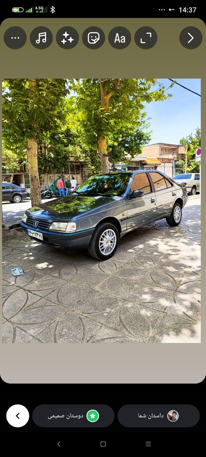 پژو 405 GLX - 1396
