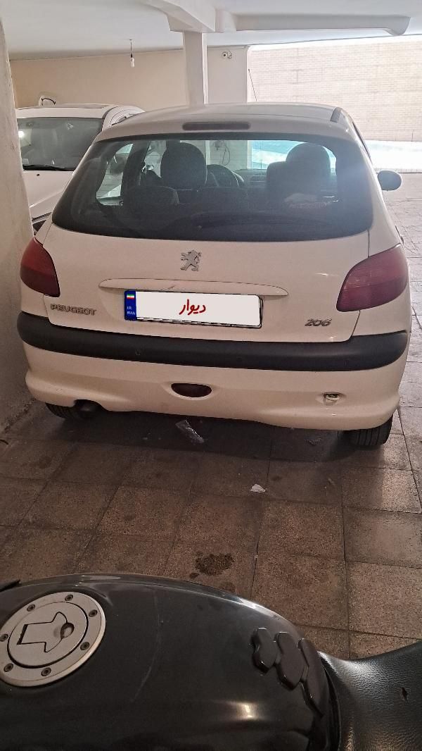 پژو 206 تیپ 6 - 1391