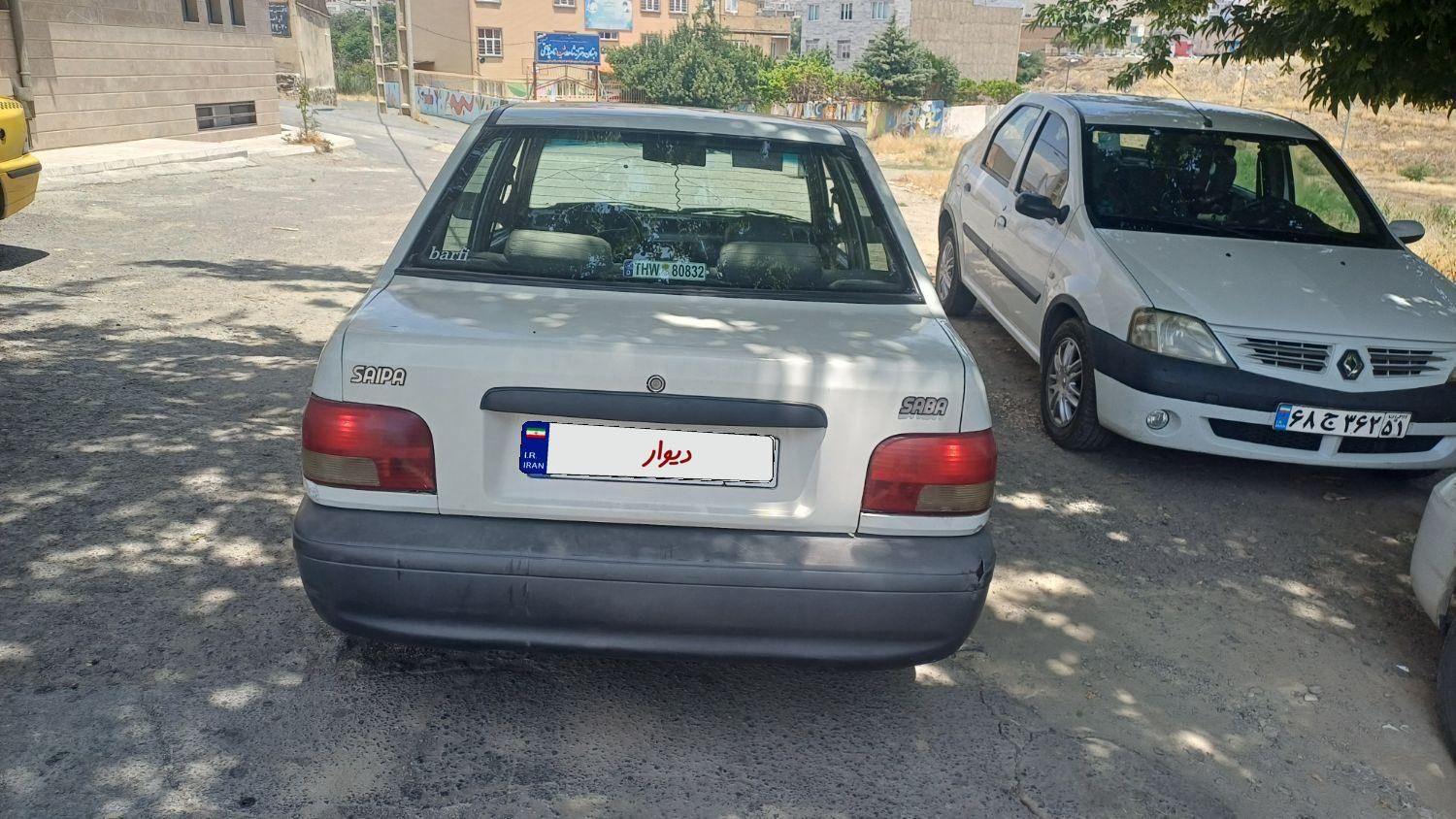 پراید صبا بنزینی - 1382